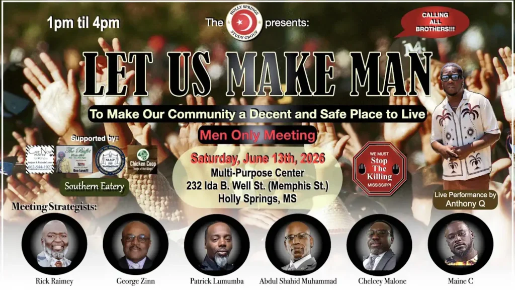 image of Let Us Make Man-Men Only Meeting